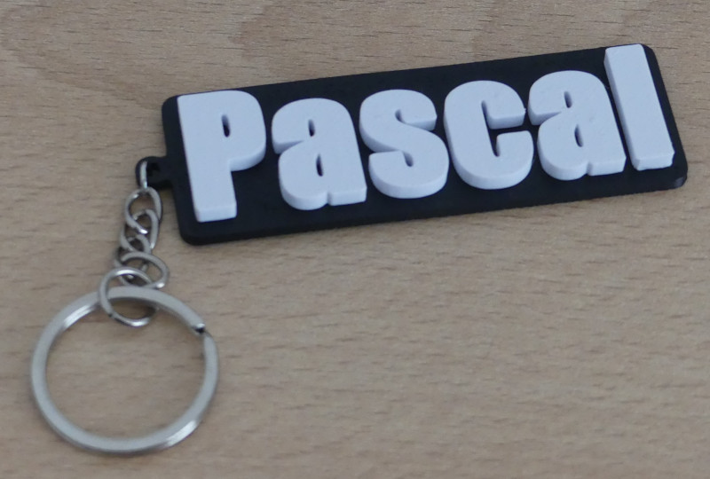 Porte-clefs prénom